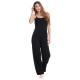Target Γυναικεία ολόσωμη φόρμα Strappy Open Hem Jumpsuit ''Rib Viscose''